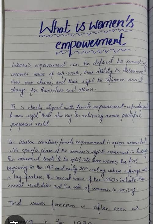 Hand written assignments 1