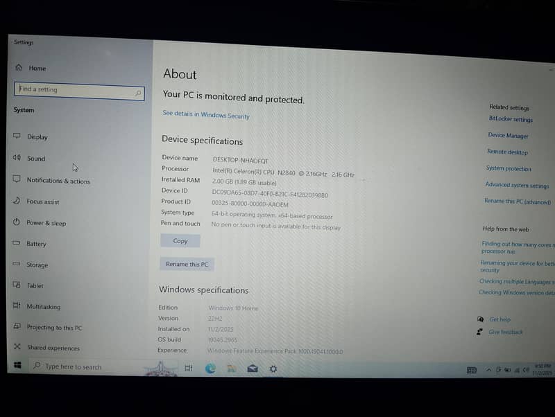 HP stream notebook 0