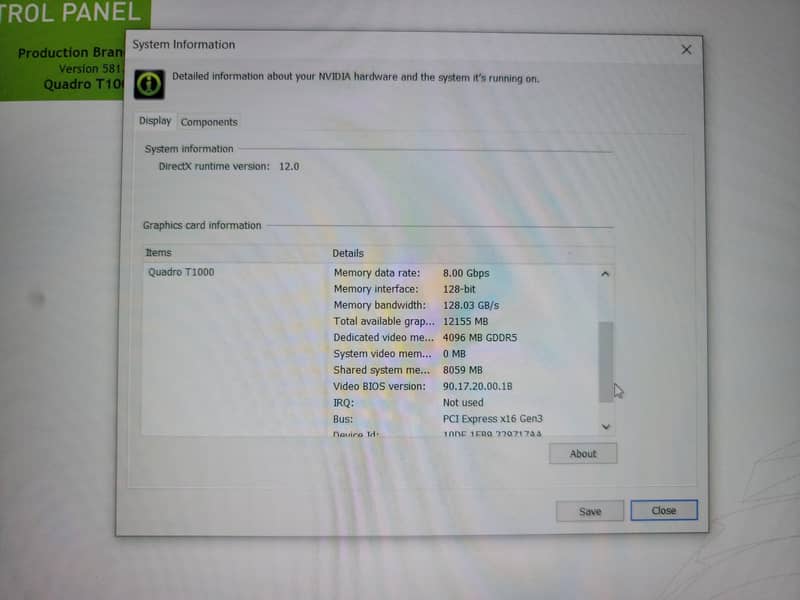 Lenovo Thinkpad P53 i7-9th Generation High Quality Processor 7
