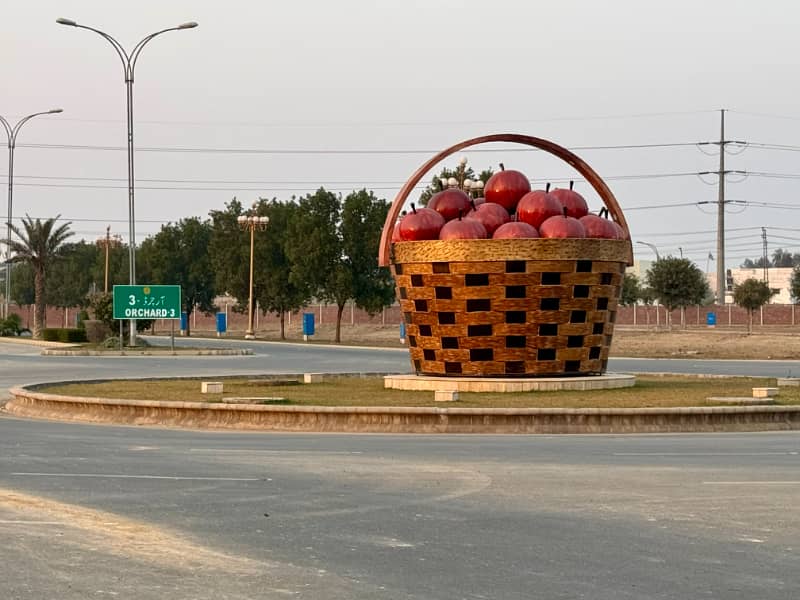 8 MARLA ALL DUES CLEAR PLOT FOR SALE IN J BLOCK BAHRIA ORCHARD 22