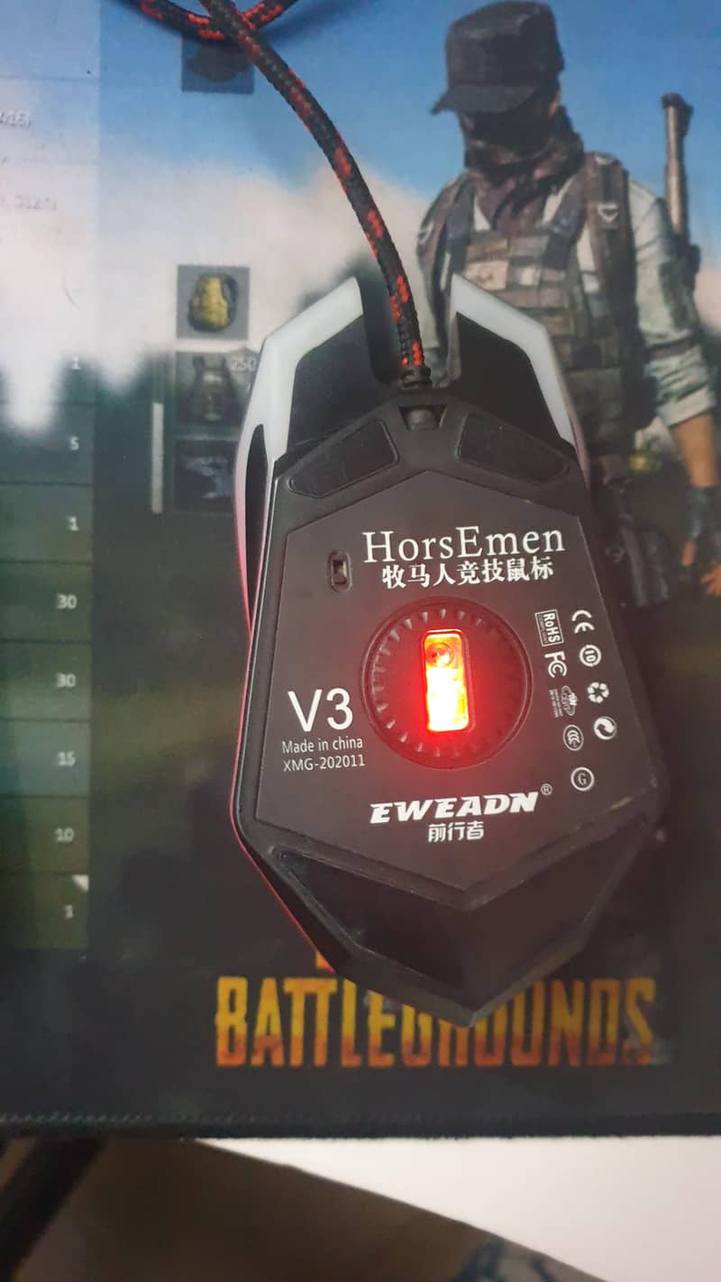 Gaming Combo: HP Mechanical RGB Keyboard + RGB Gaming Mouse 2