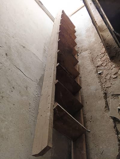 wooden stair
