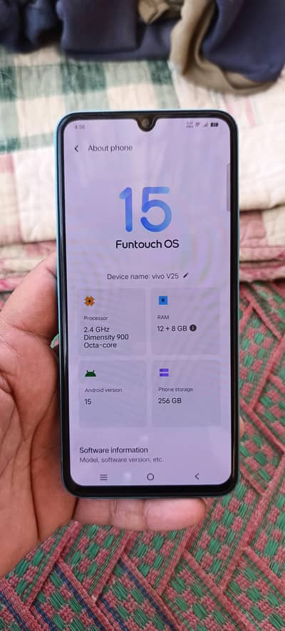 VIVO V25 5G (12+256GB) WIith box and charger