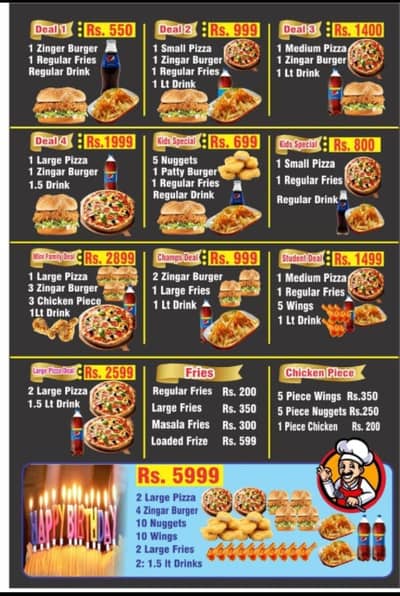 Male or female Staff for Pizza Shop jhelum