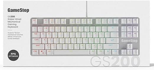 Gamestop GS200 RGB Gaming mechanical keyboard - Outemu Brown Switches ...