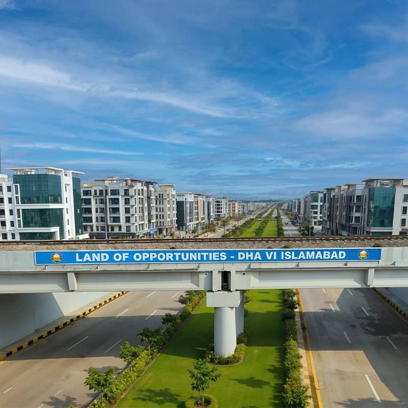 Expressway Back 4 Marla Commercial Plot Flexible 2-Year Plan in DHA 6 ISB/RWP 2
