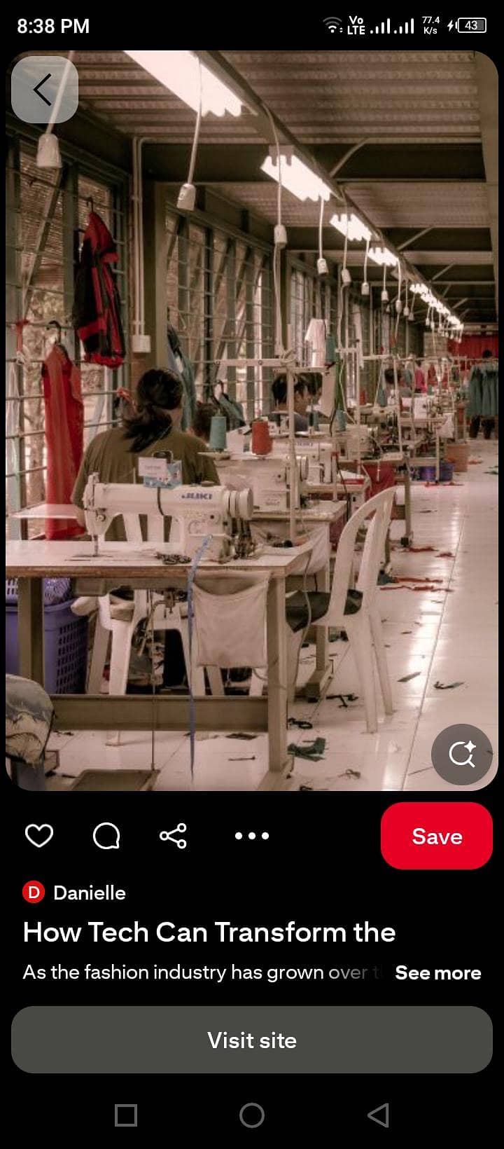 a multinational company required a o/L and singer machine operator 2