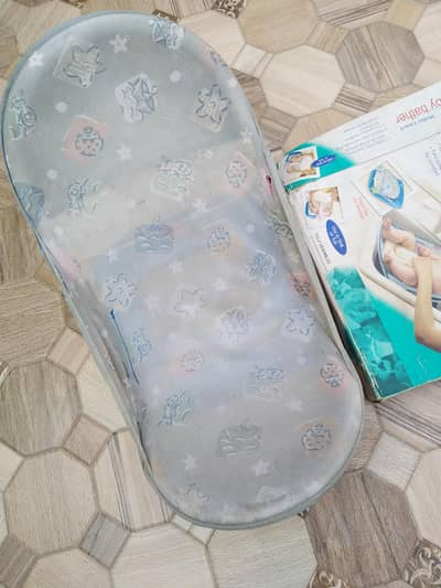 bath seat +walker and baby chair