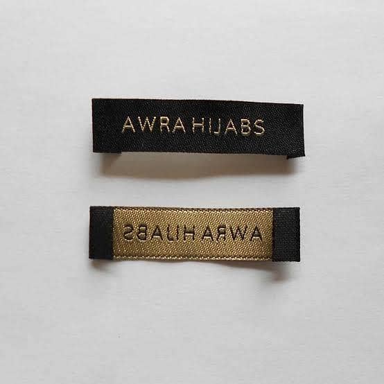 Woven labels 1