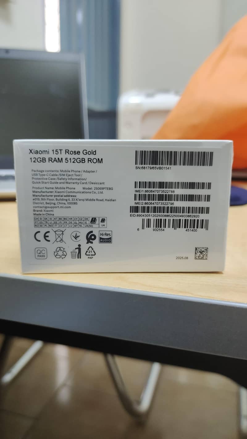 Xiaomi 15t New Mobile Box Pack Not Open 1