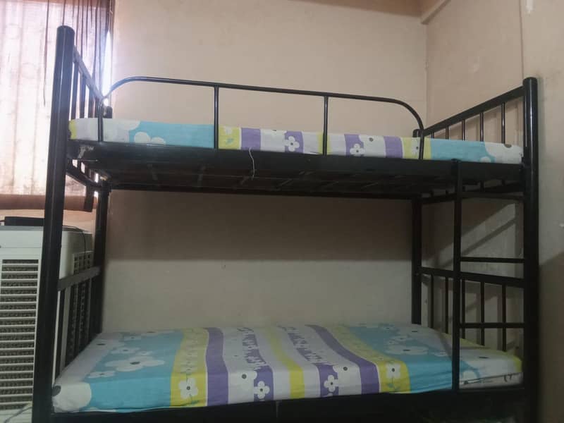bunk bed . . double bed 1