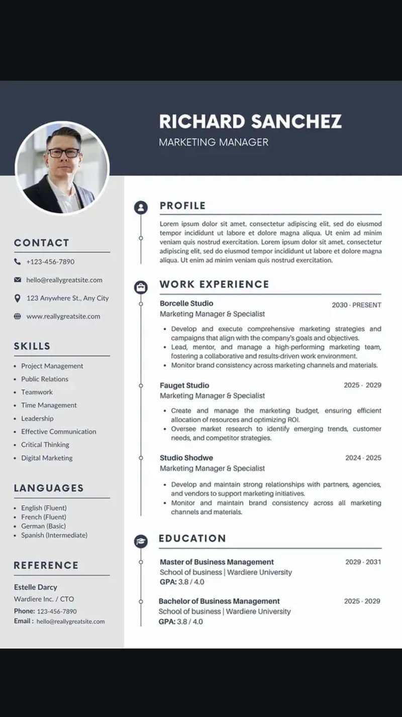 Professional CV Maker 1