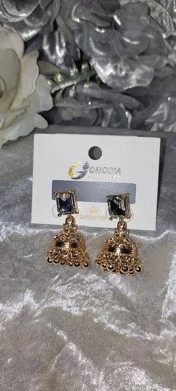 High-Quality Jhumka Earrings for Women and Girls in Traditional Style
