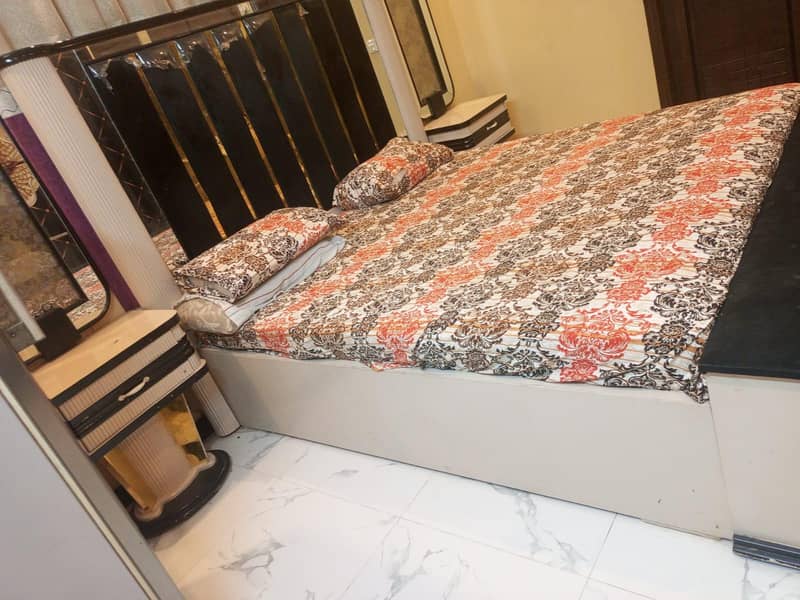 king double bed with dressing 6