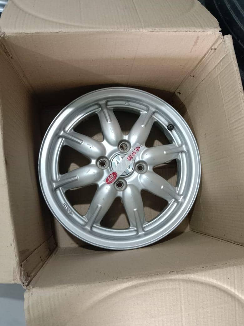 Enkei - Suzuki Alto Alloy Rim Wheels 15 inch - Tyres - 1108120853