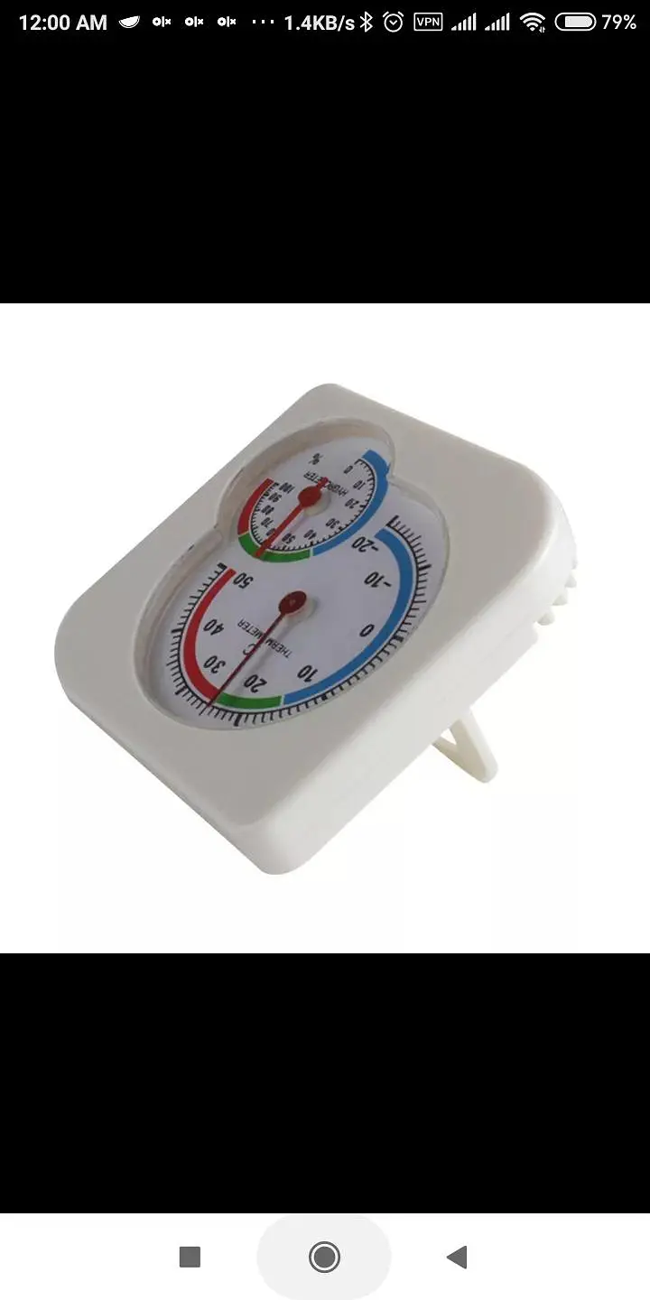 Thermometer Hygrometer incubator Manual Temperature Hu — photo 2