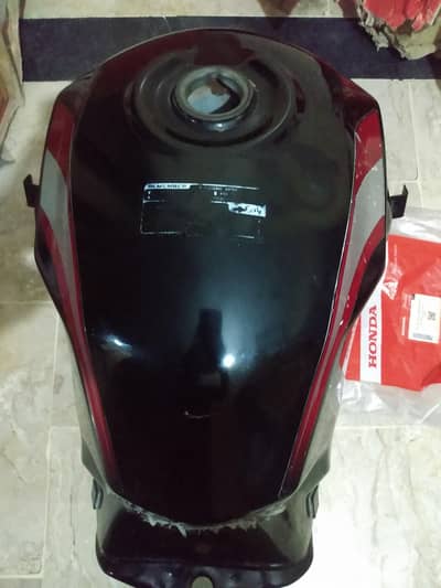 Honda cb 150 parts  black colour