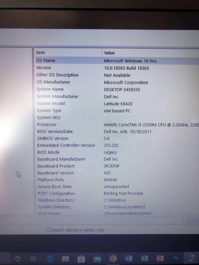 Dell latitude E6420 2