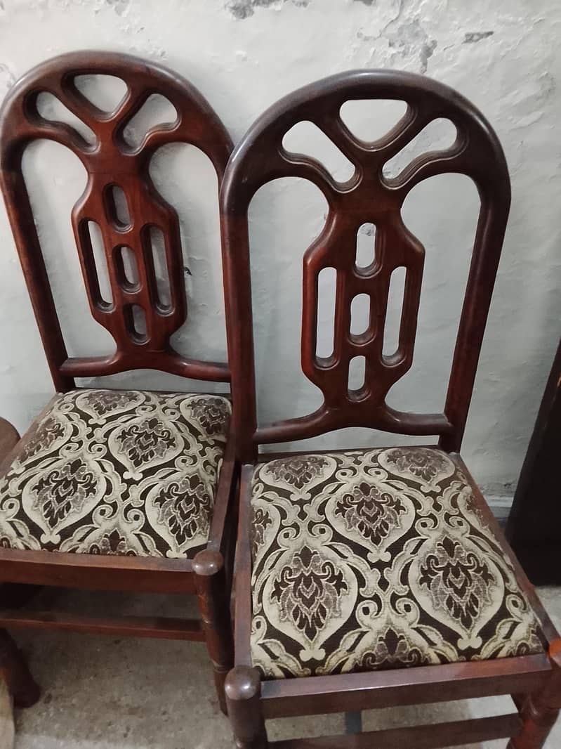 Dining table with chair 3