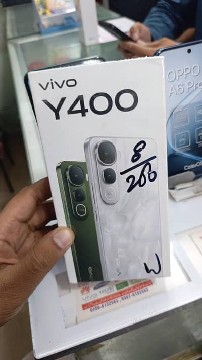 VIVO Y400 8/256 BOX PACK AFFICIAL COMPANY PACK