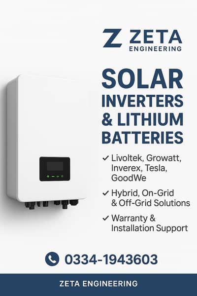 Hybrid & On-Grid Inverters | Lithium Batteries – Livoltek, Growatt, os