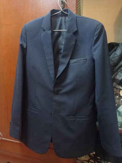 2 piece Navy blue suit