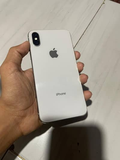 iPhone X Silver 64 GB PTA APPROVED