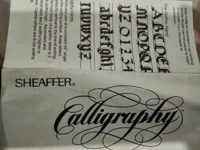 Vintage Shaffer calligraphy Pen USA