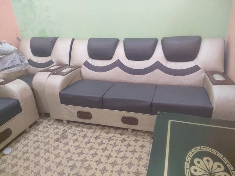 sofa set with table 3