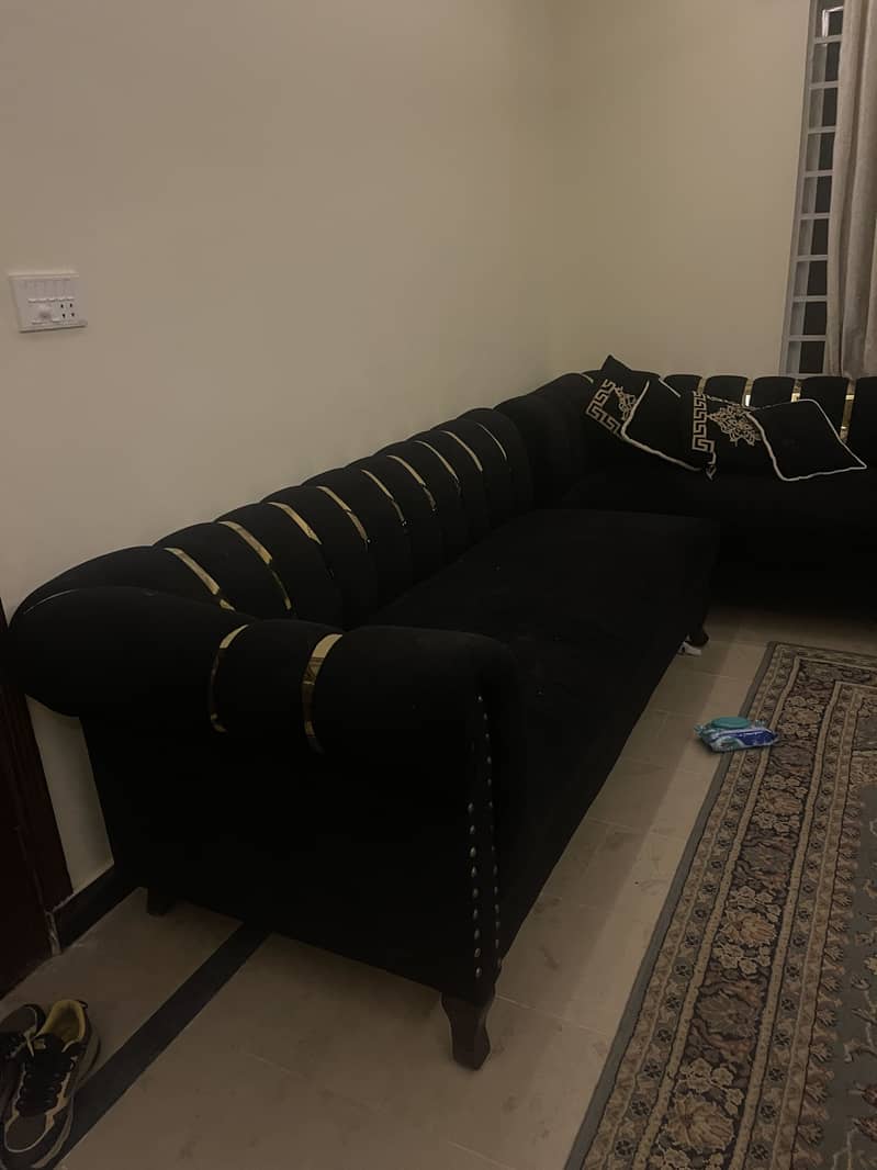 L shaped sofa 1