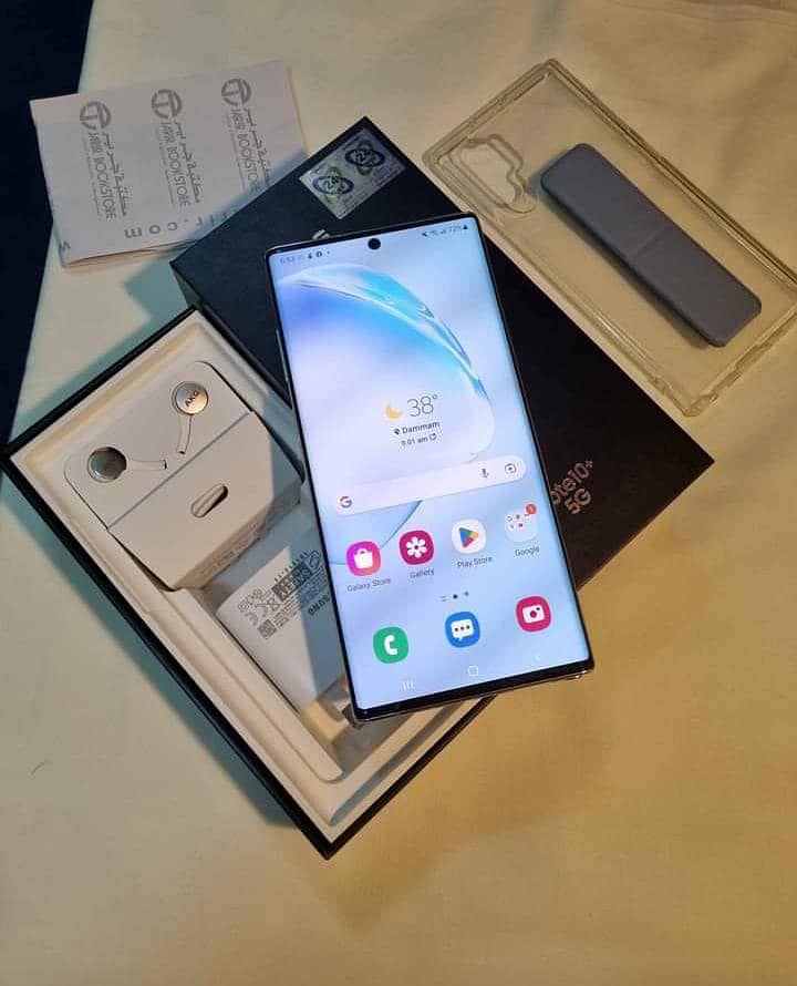 Samsung Note 10 plus 5G 12256gb full box for sale - Mobile Phones ...