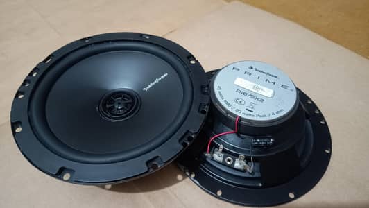 Original imported branded American Rockford Fosgat door compo Speakers