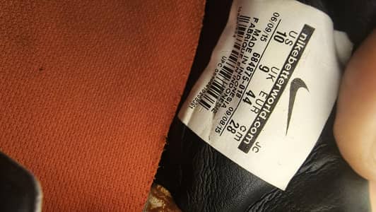 For Sale: Nike Football Boots (Size 10 US / 44 EUR)