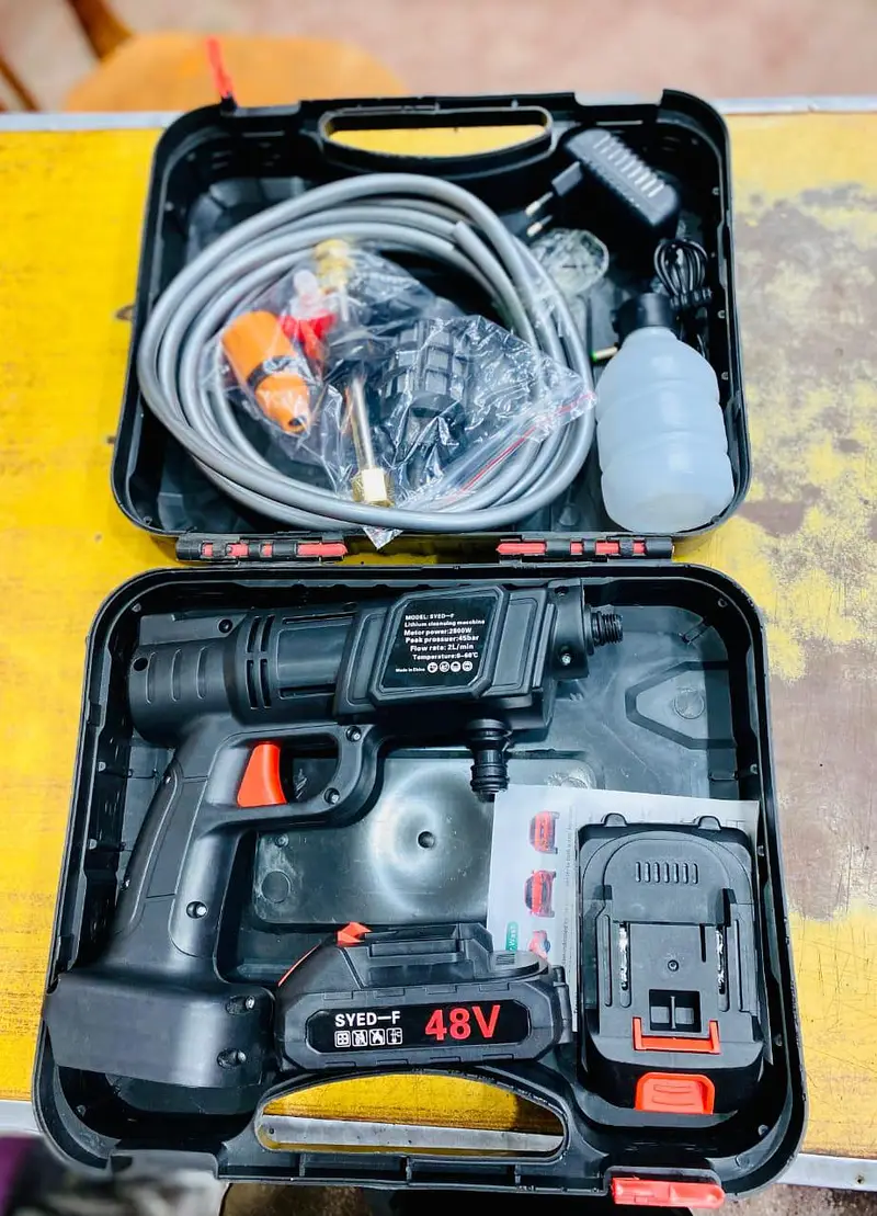 New) Cordless High Pressure Pet Washer Cleaner - 45 Bar — photo 2