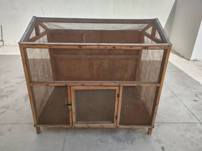 wooden cage for birds