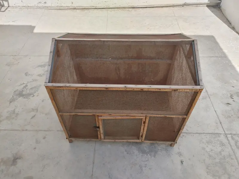 wooden cage for birds — photo 2