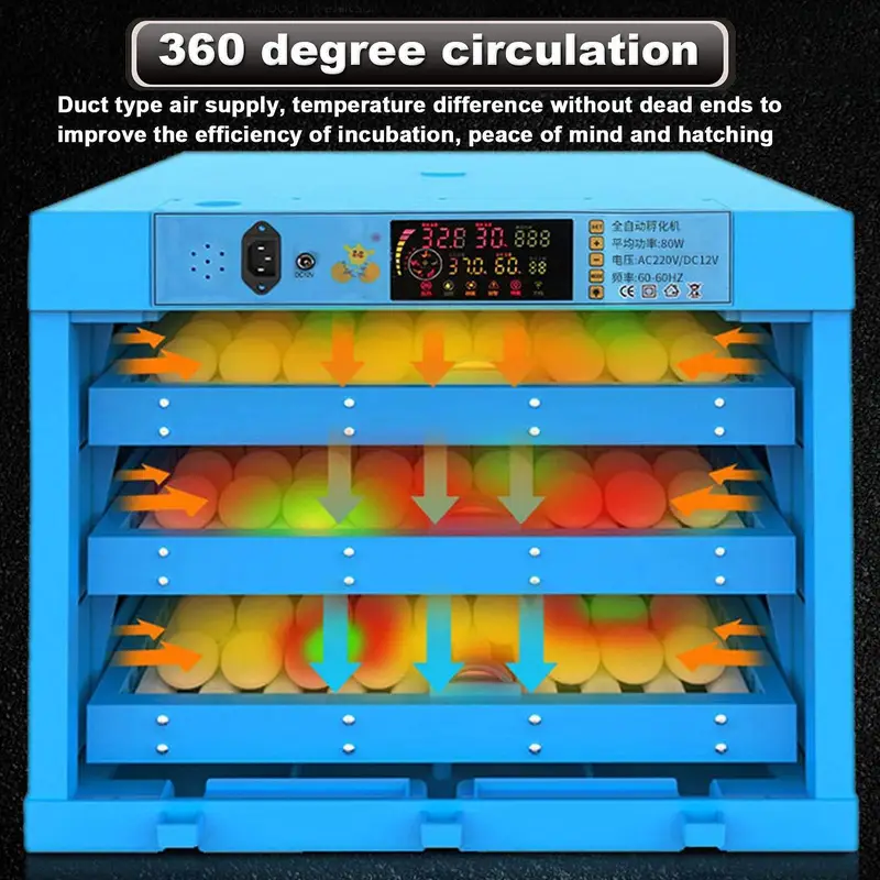 RAMZAN OFFER HATCH PRO 128 EGGS FULLY AUTOMATIC INCUBATOR — photo 2
