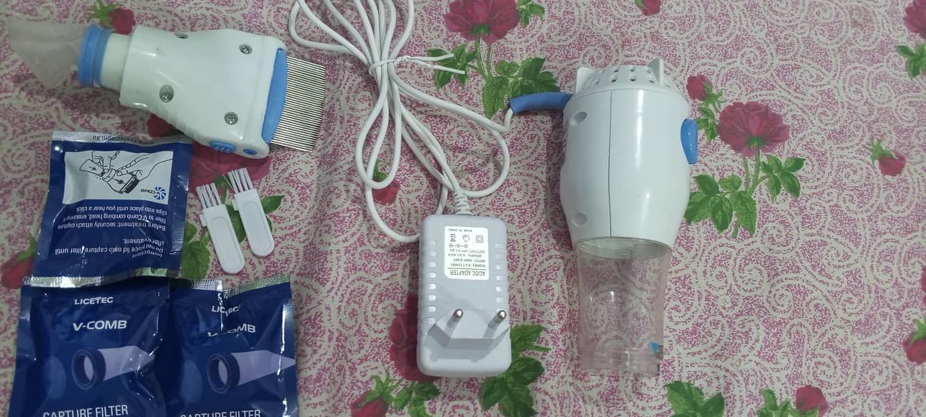 V-Comb head lice machine 3