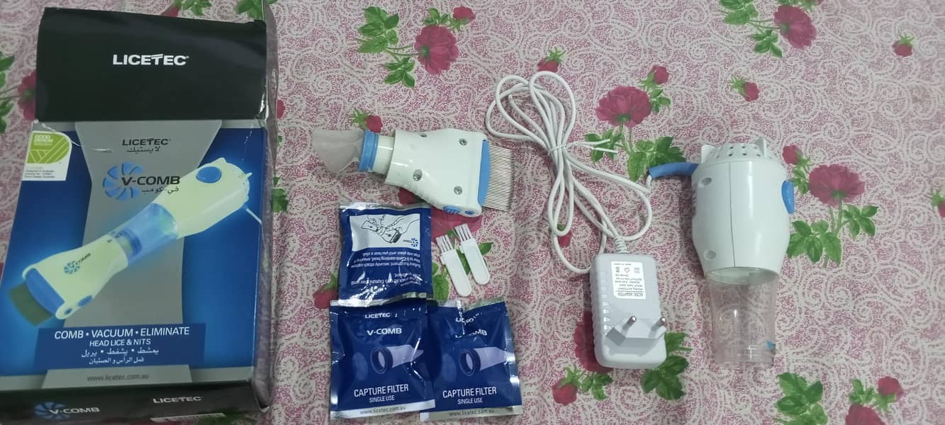 V-Comb head lice machine 4