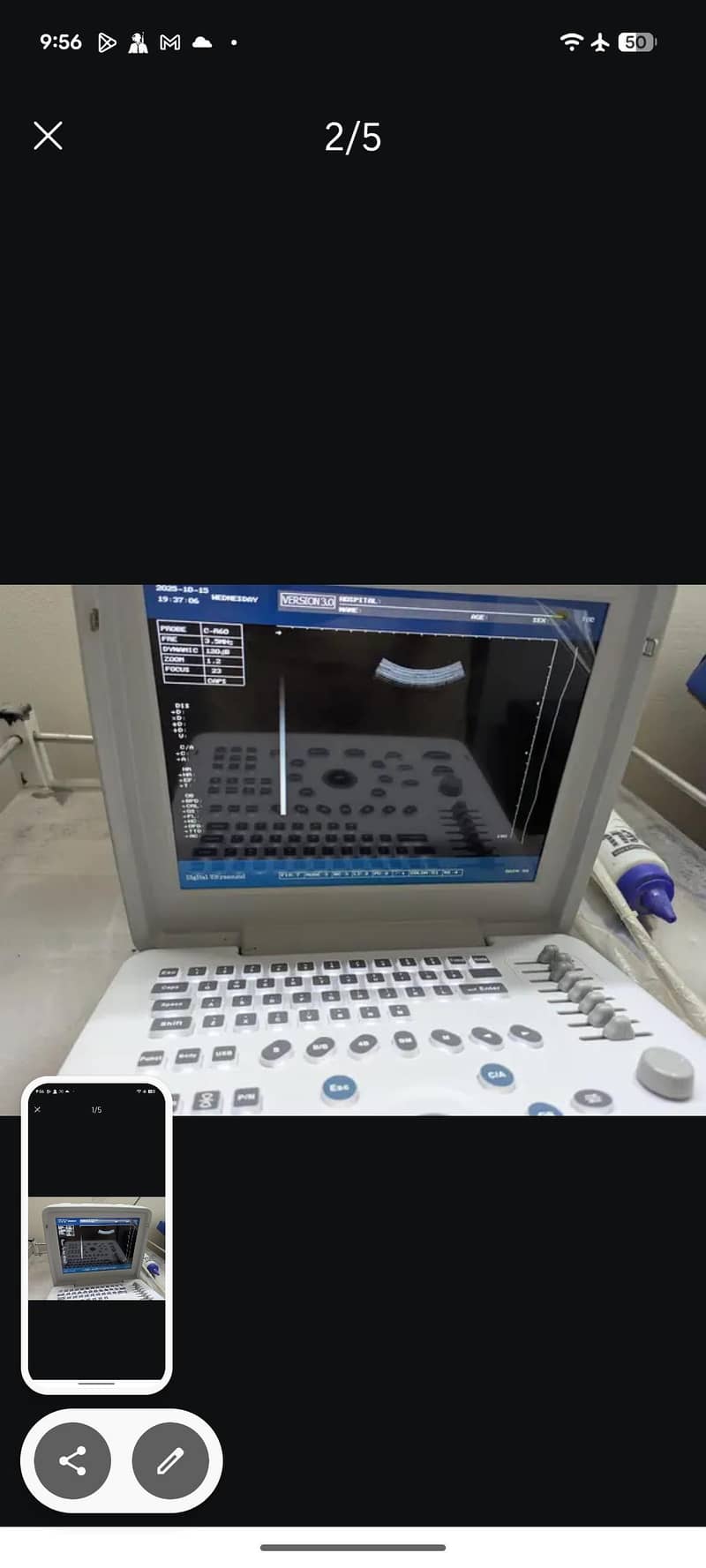 appolo 7 ultrasound and ecg machine - Ultrasound Machines - 1108200580
