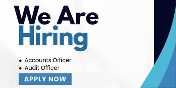 Accounts Officer | Audit Officer Required