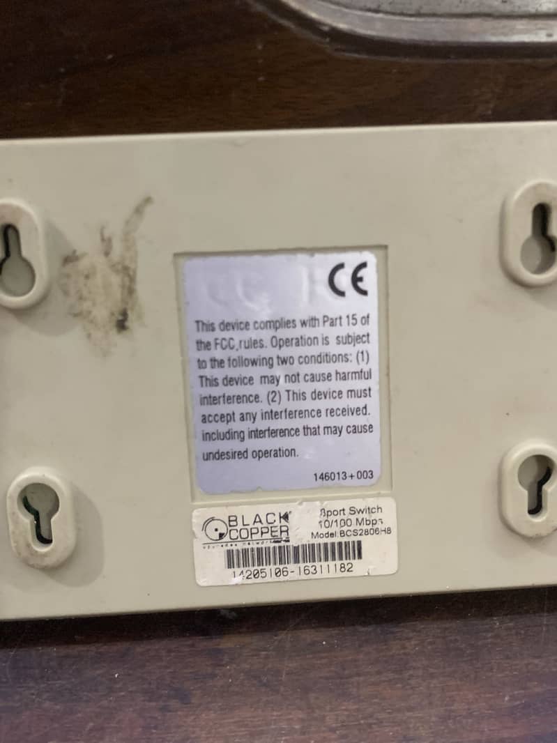 Black copper  Network switch 5