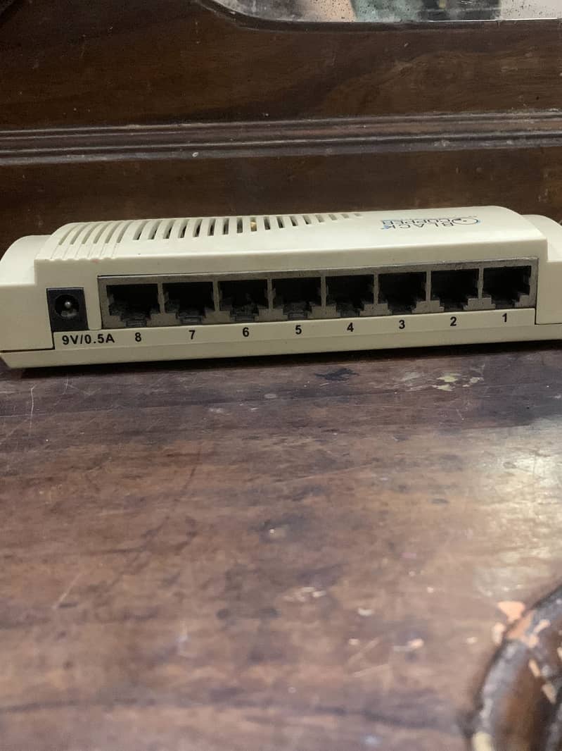 Black copper  Network switch 6