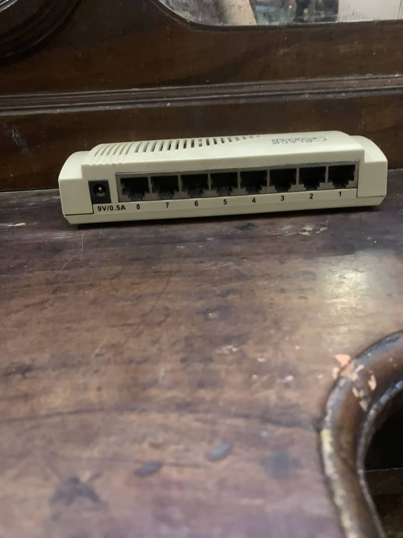 Black copper  Network switch 7