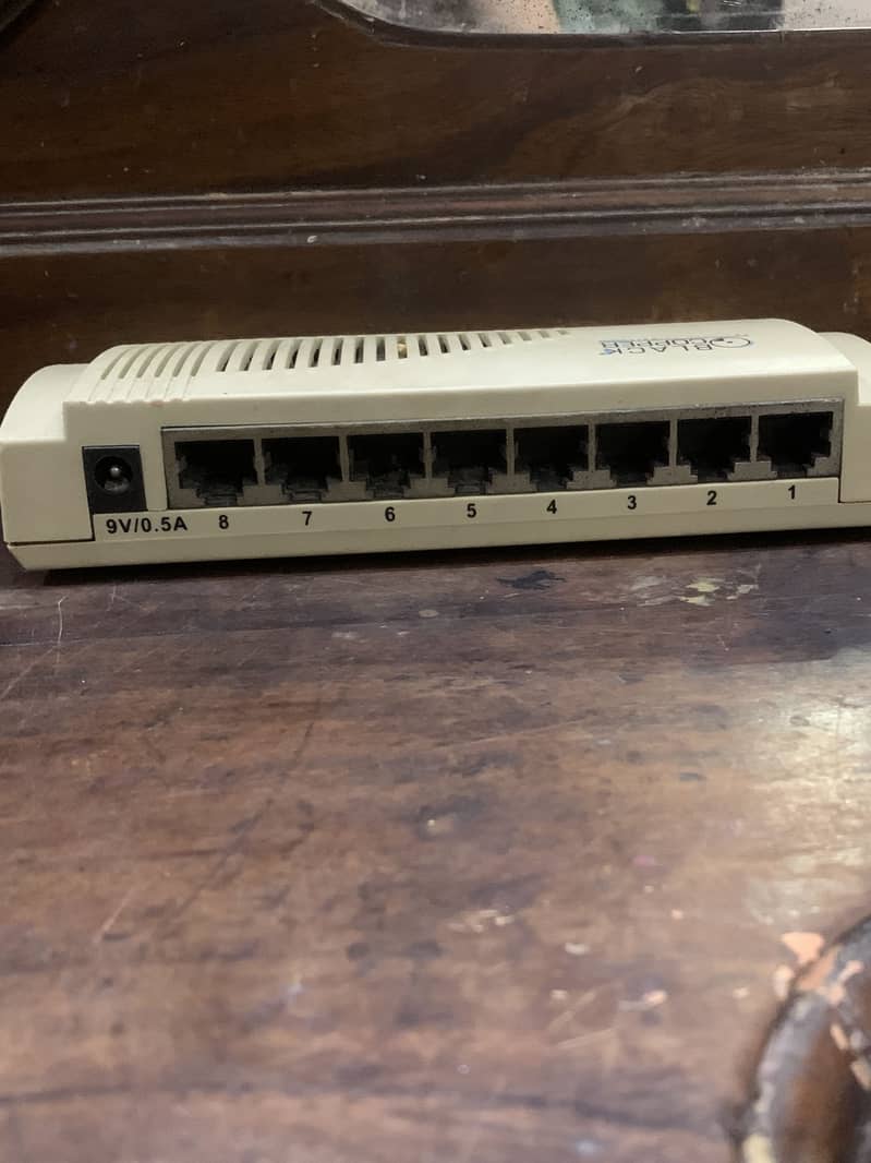 Black copper  Network switch 8