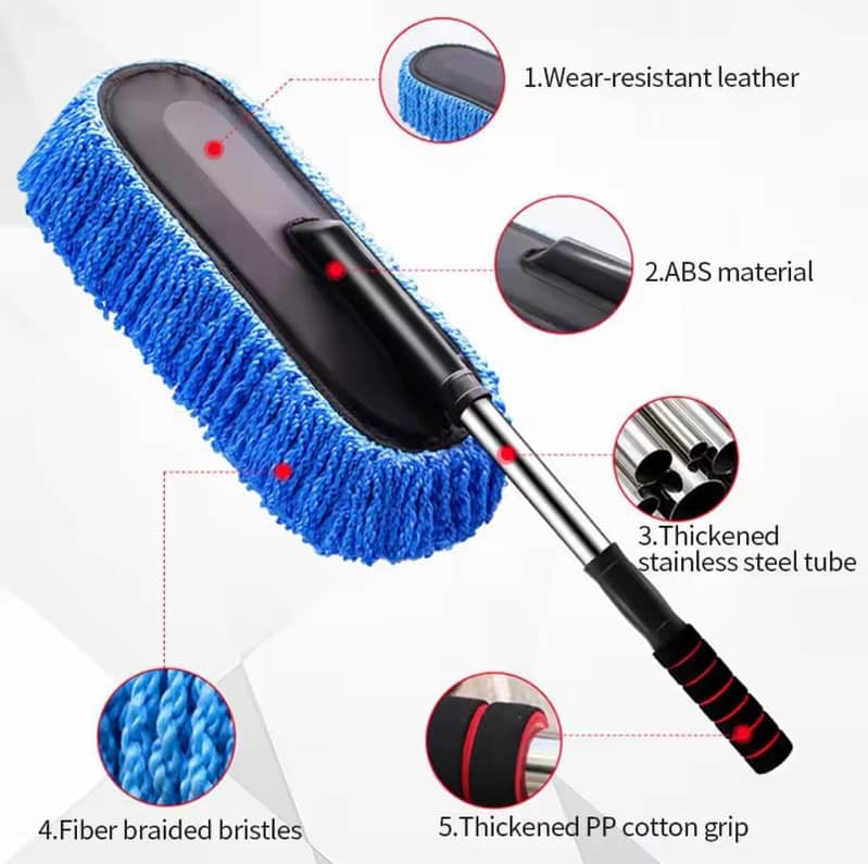 Adjustable Car Cleaning Brush 2