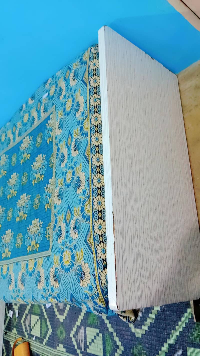 single bed & side table 3