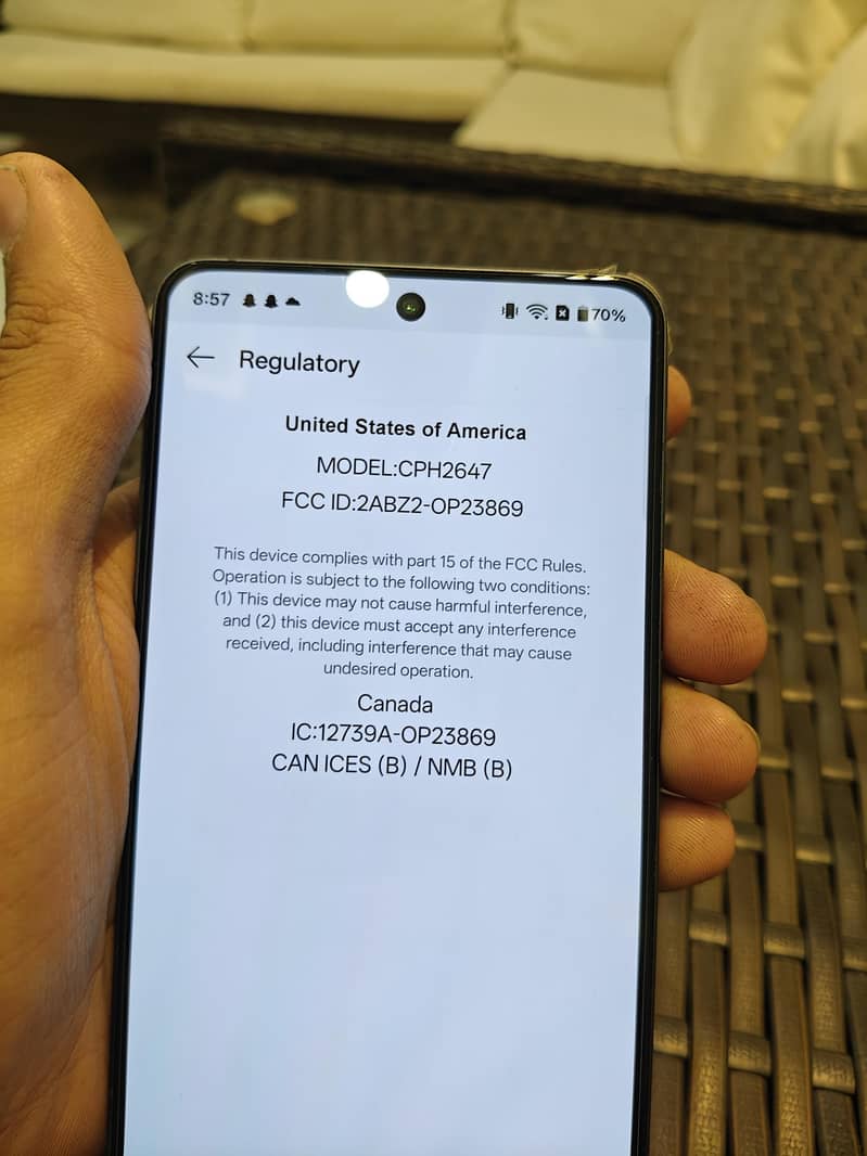 OnePlus 13R US model 12