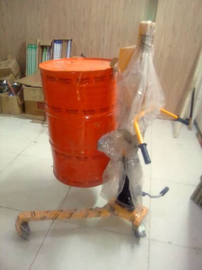 hydraulic drum trolley drum moving drum picker , drum lifter , carrier