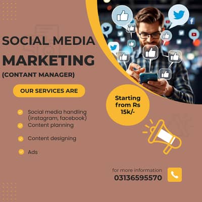 Social Media Marketing Specialist | Monthly Page Managemen